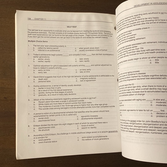 Study Guide for Weiten & Lloyd’s Psychology Applied to Modern Life Sixth Edition - Picture 5 of 10